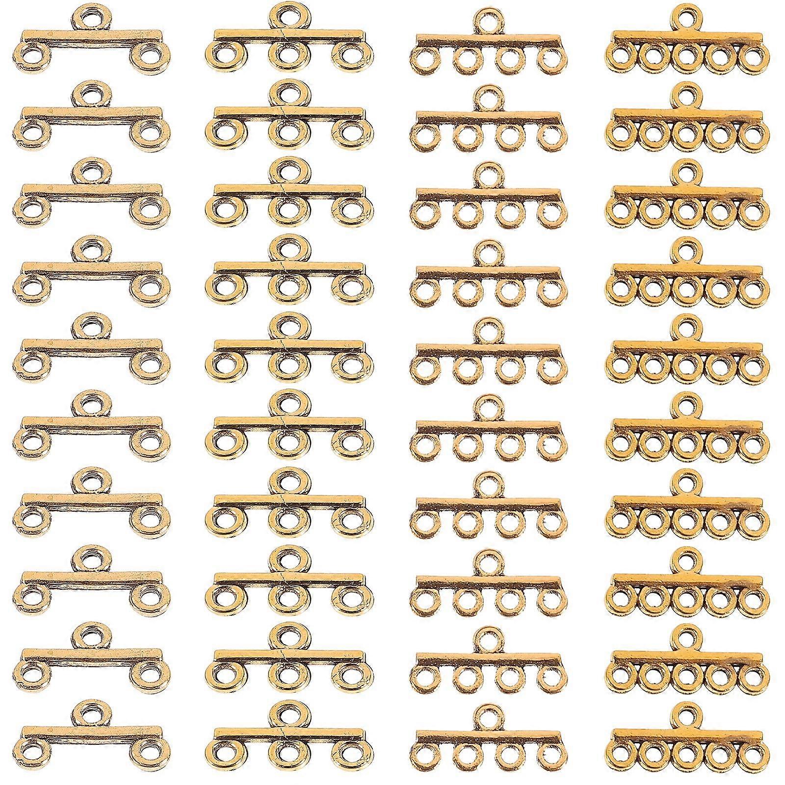 40pcs Necklace Bracelet Alloy Clasps Chain Connectors DIY Jewelry Making Clasps