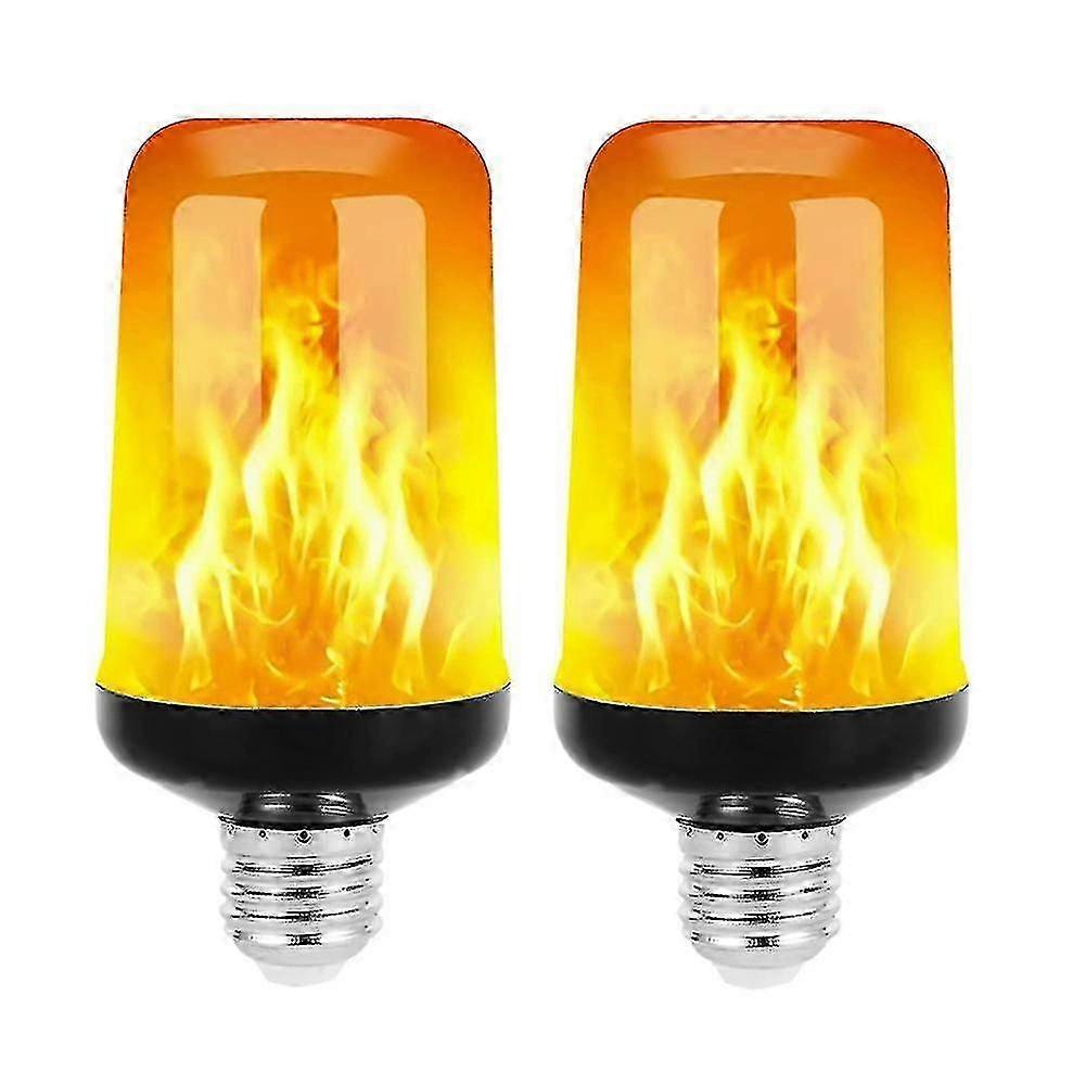 Ampoule à flamme led, ampoules scintillantes à 4 modes, ampoule à flamme de base E26 / e27, Noël