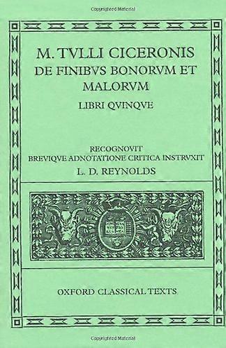 Cicero De Finibus Bonorum et Malorum