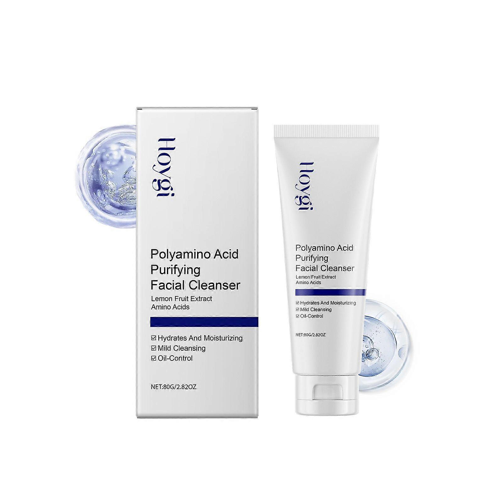 Hoygi Facial Cleanser Gentle Cleansing Pores Refreshing Nourishing Moisturizing Hydrating Facial Cleanser