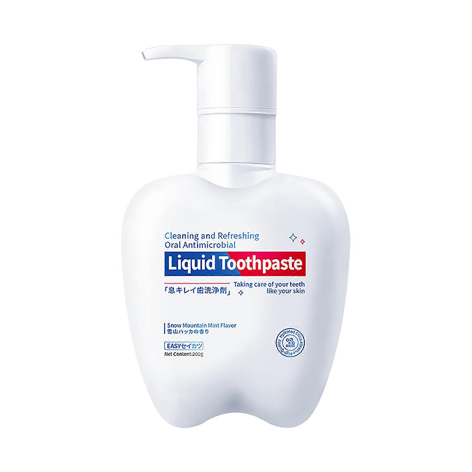 フレッシュ歯磨き粉マウンテンミントブレスフレッシュ歯クレンザーリキッドプレス歯磨き粉