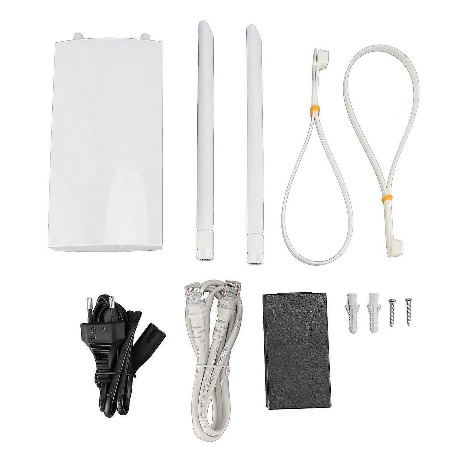 Outdoor 4G LTE Modem Router with SIM Card Slot RJ45 Unlocked AC1200 WiFi EC25 Detachable Antenna IP6
