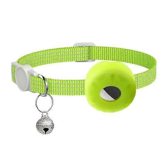 Cat Tracker Collar with Reflective Strips Waterproof Adjustable Pet Safety Collar Cat Locator Cover Collar for Small Medium Large Cats