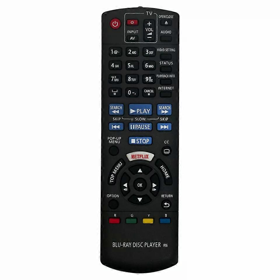 New N2QAYB001167 For Panasonic Blu-ray Disc Player IR6 Remote Control DMP-UB200