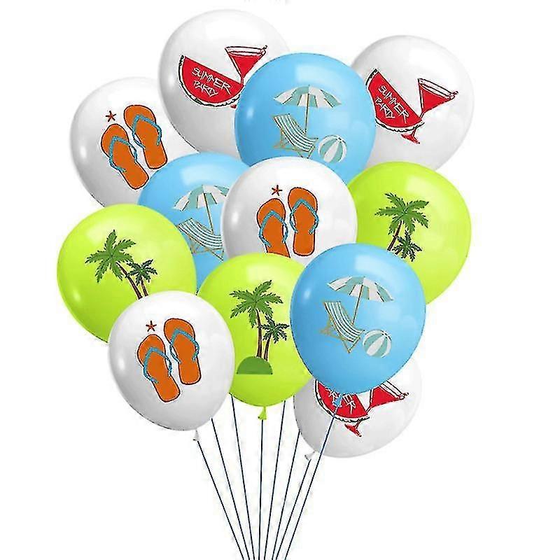 40pcs Summer Theme Balloons