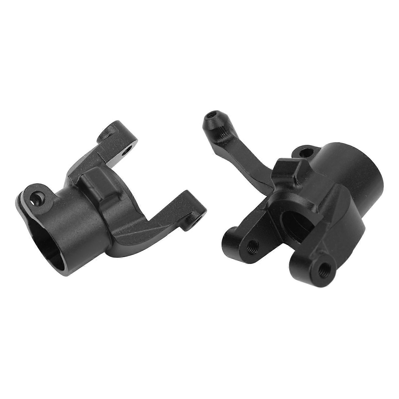 RC C Hub Carrier Aluminum Alloy C Hub Caster RC Car Upgrade Parts for Axial SCX6 1/6 RC Car Black