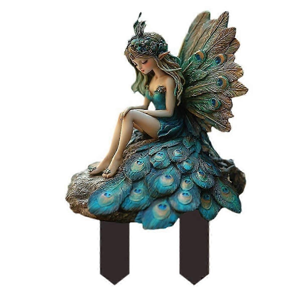 ボヘミアンフェアリーフラワーポットデコレーションフラワーフェアリーポットデコレーションガーデングラウンドインサートDIYアクリルボヘミアンフラワーポット