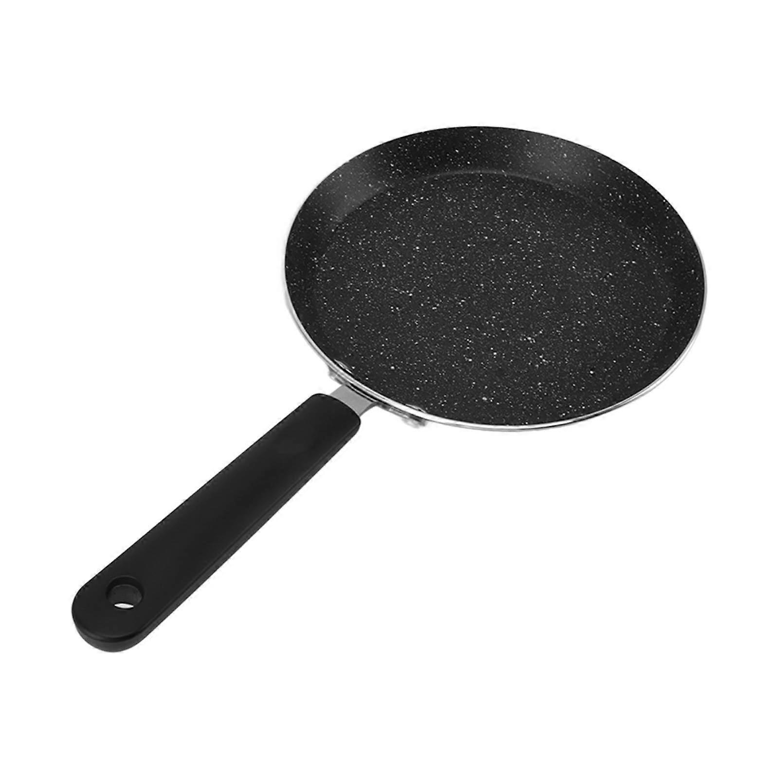 Pancake Pan Griddle, Crepe Pancake Pan Nonstick Round Shape Aluminum Alloy Portable Griddle Pancake Maker Pan(10inch)
