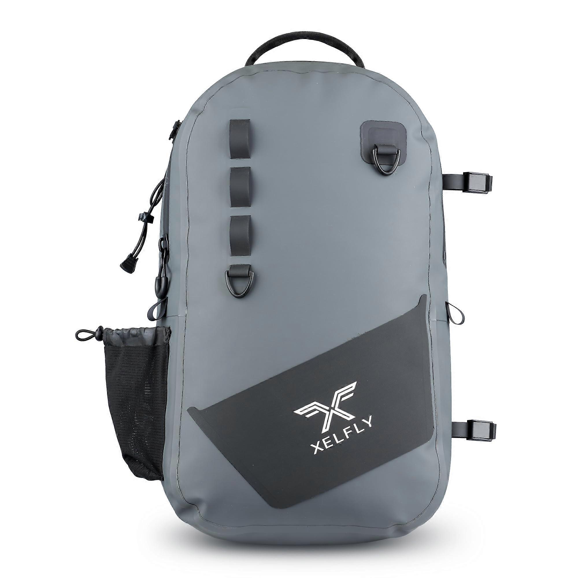 Backpack for Fishing Waterproof Nylon Tackle Organizer With Multi Pocket And Adjustable Straps