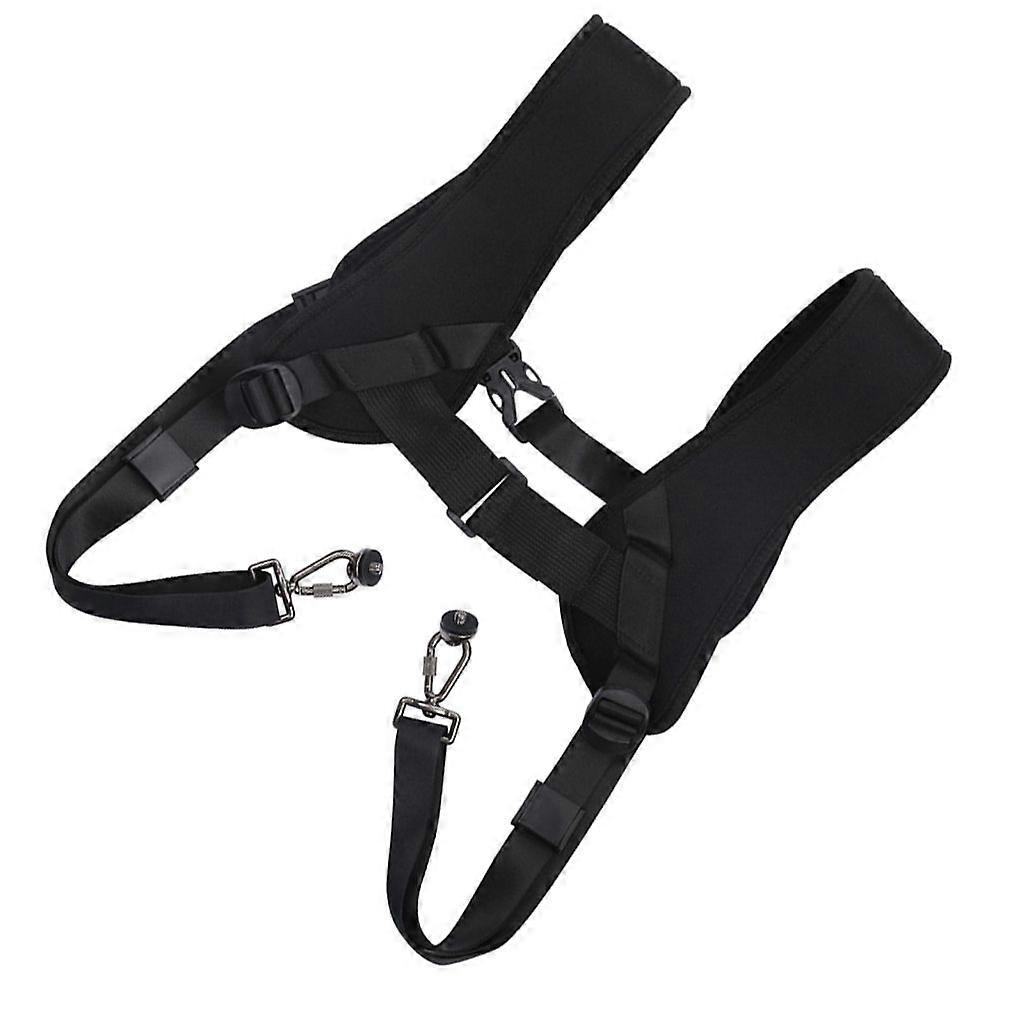 Quick Switching Two Camera Shoulder Straps for Easy Access to Multiple Cameras