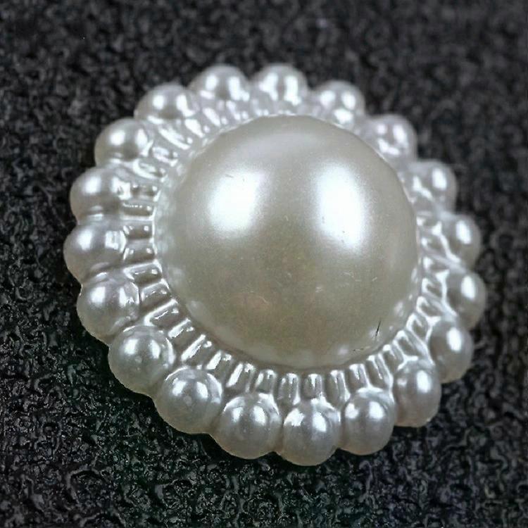 Sun Flower Imitation Pearl Patch-DIY Mobile Phone Hair Accessories 13mm,Eco-Friendly