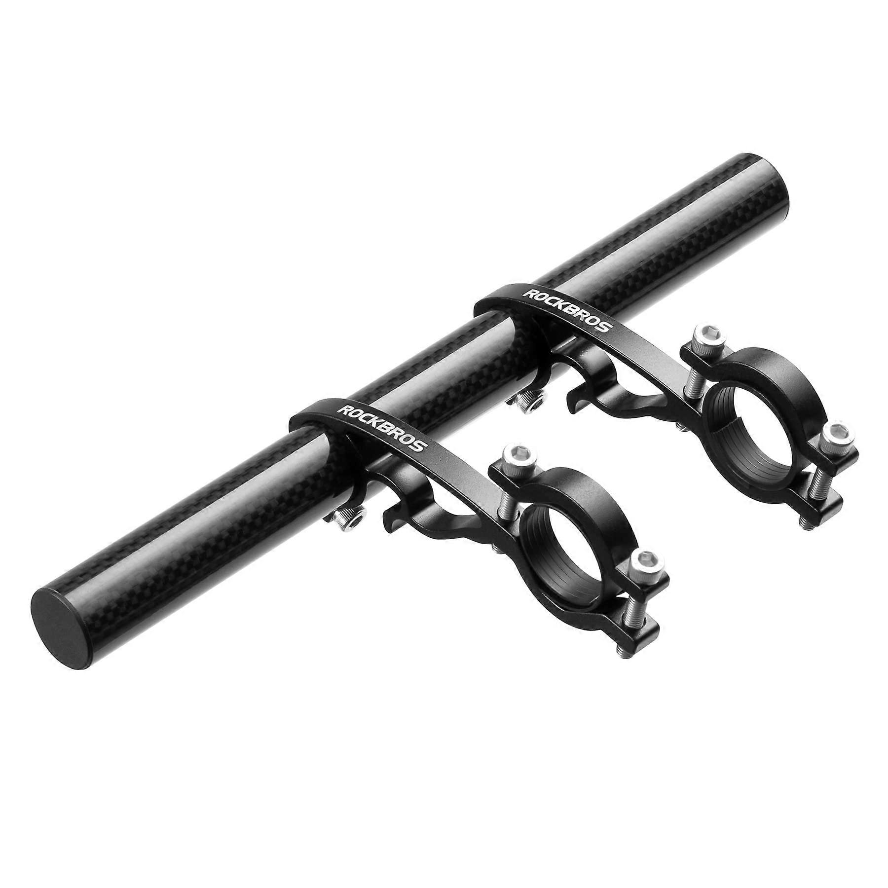 Bike Handlebar Extender, Double Handlebar Bracket, Lightweight Durable, Universal Fit For Speedometer, GPS, Phone Mount