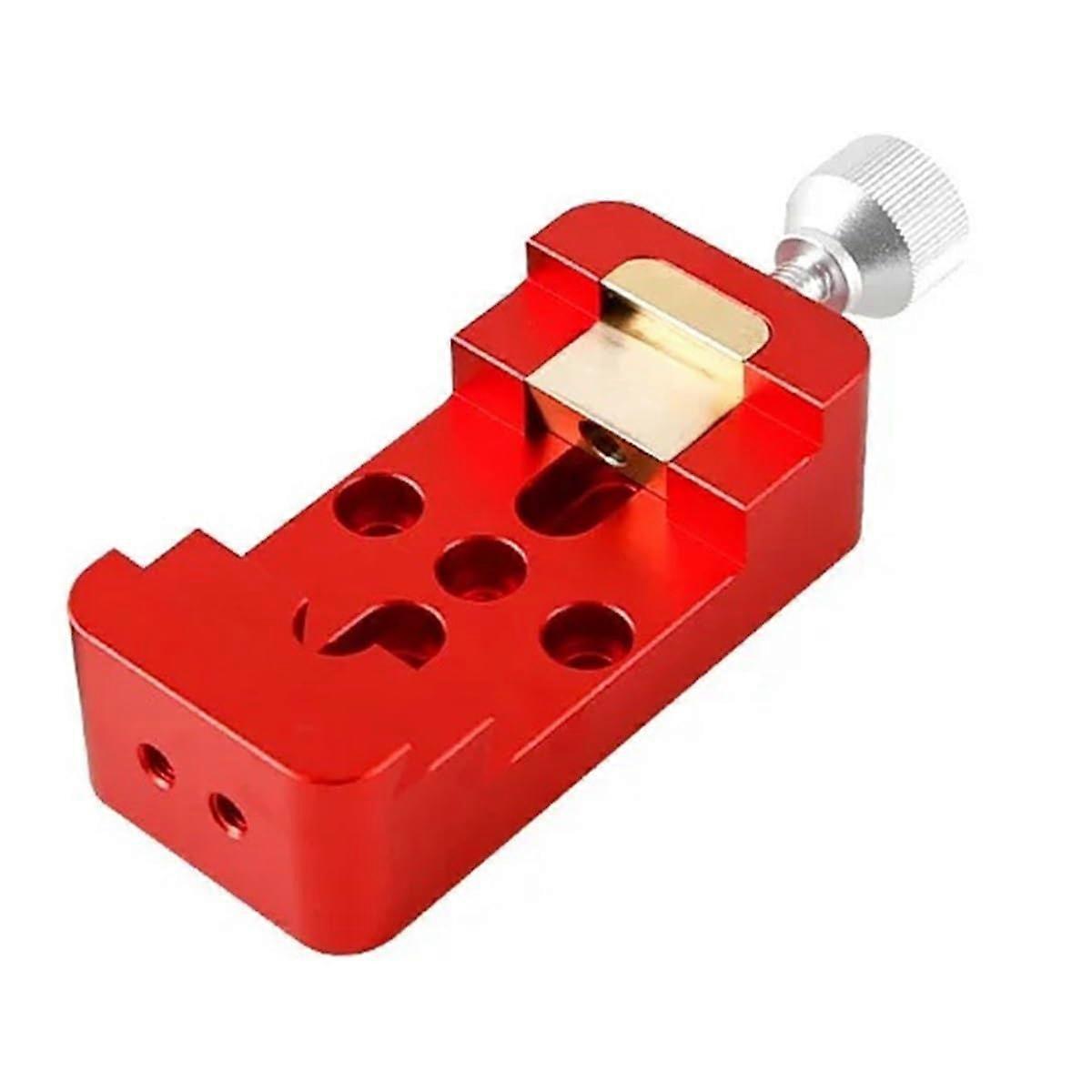 Small Dovetail Grooved Guide Rail Slider Controller for Astronomical Telescopes, XY240614 Red, Precision Adjustable Accessory