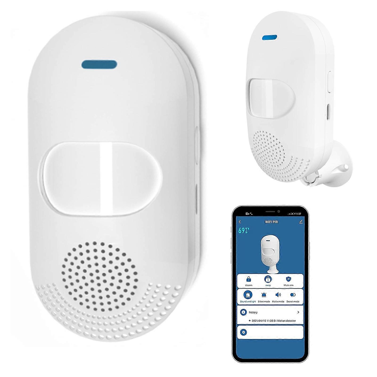 TUYA APP Control Wireless PIR Motion Sensor Alarm WiFi Motion Detector Tuya  WiFi