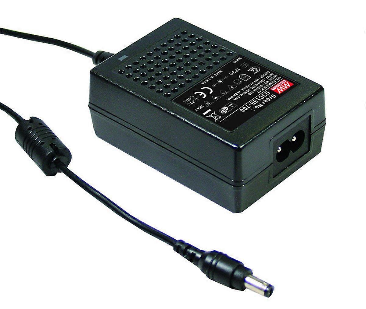 Mean Well GSC18B-500 LED Power Supply 36V 500mA 18W Single Output with PFC for Lighting Applications