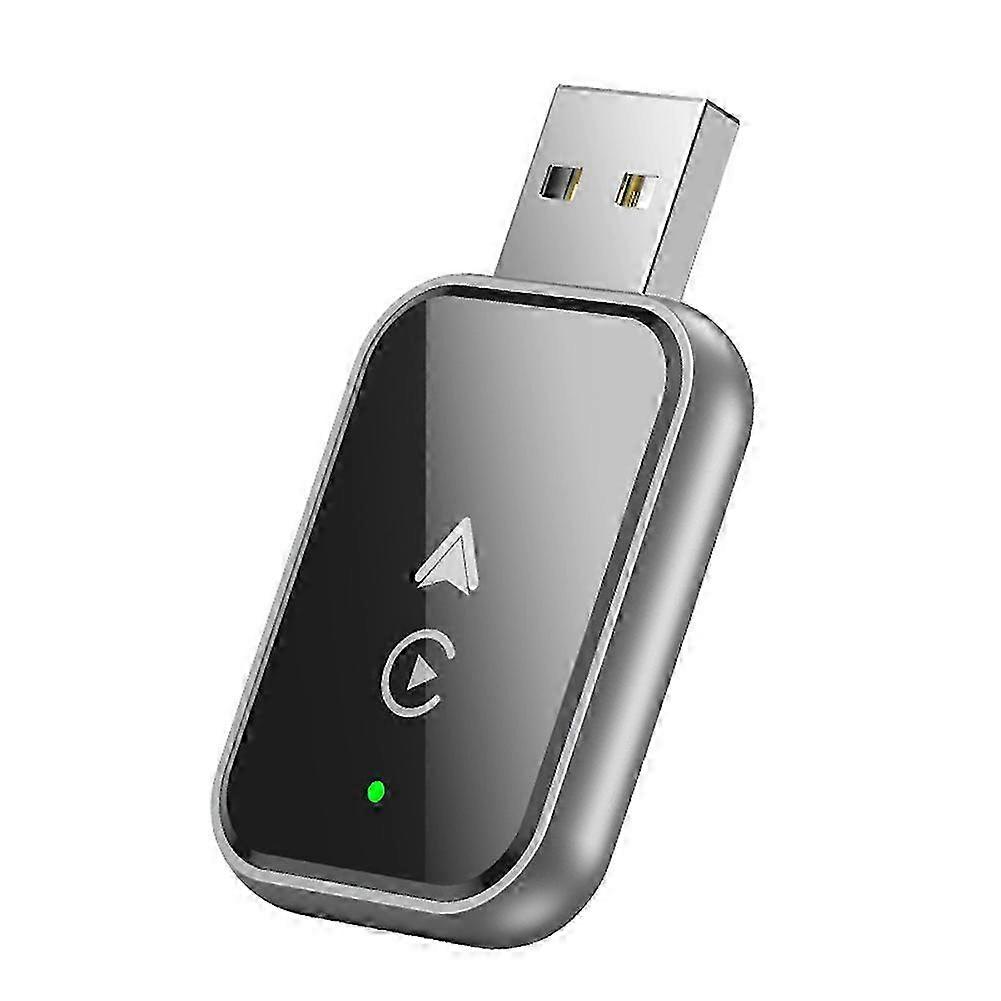 2 In1 Wireless CarPlay Adapter for IPhone/Android Mini Size Wired to Wireless CarPlay with Adapter CBlack SZRH A-D 2535