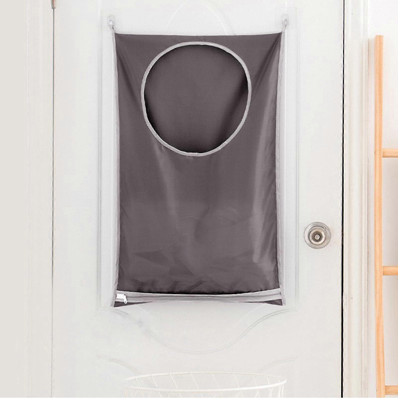 Hanging Laundry Obstacle Bag - Portable Large Foldable Wall Suspended Laundry Basket for Home and Dorm Use