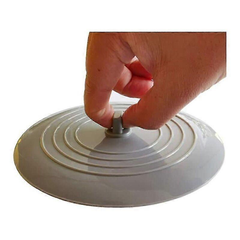 Universal Silicone Bath and Kitchen Sink Plug-Blue
