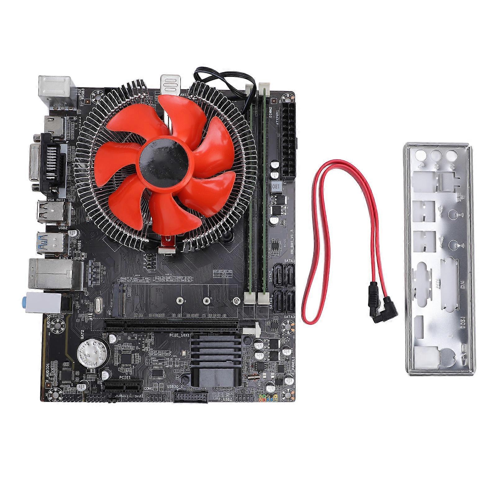 Desktop Computer Motherboard Kit Double Channel 8G DDR3 Memory M.2 PCI E 16X Slot Multiphase Power Mainboard for I7 4770 Processor