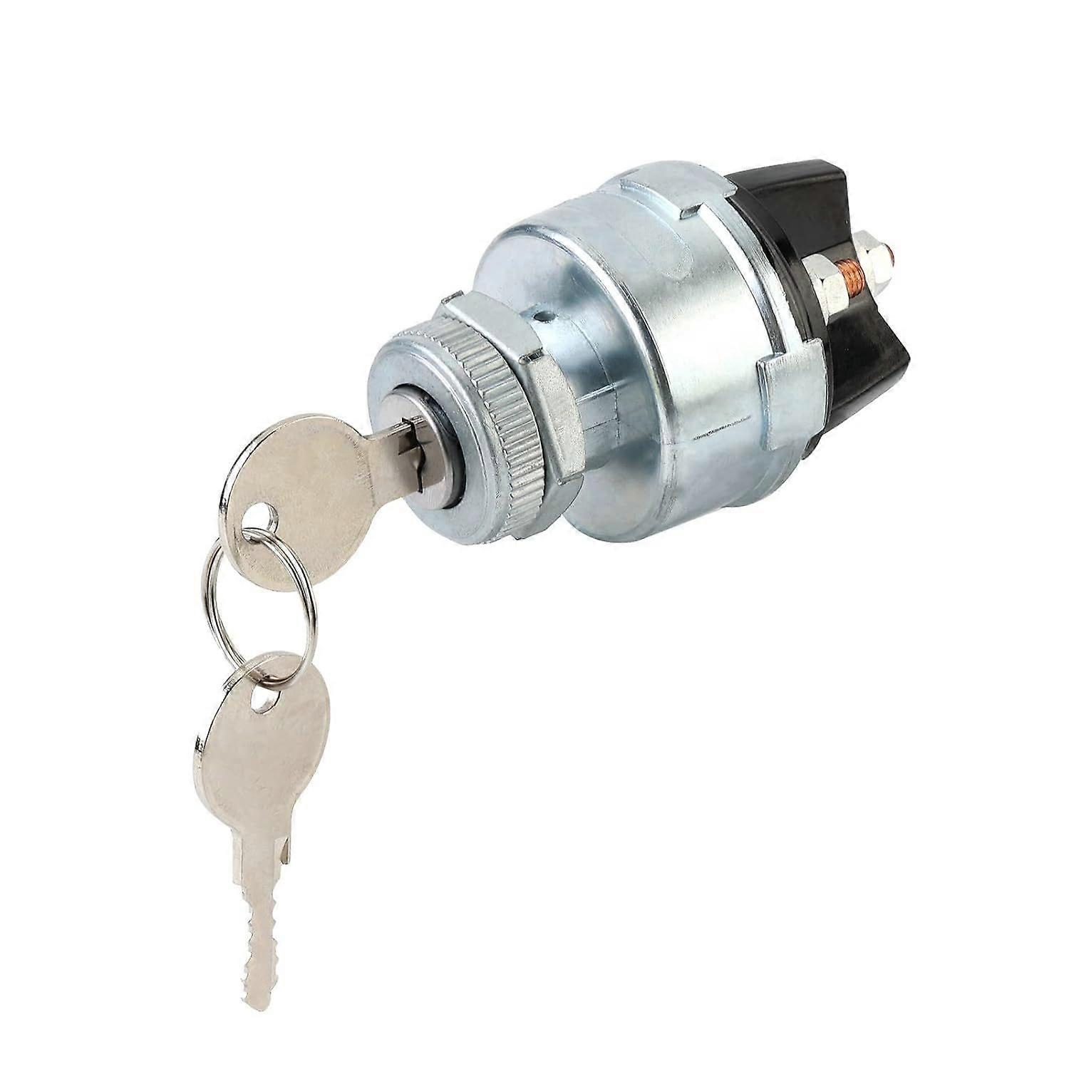 High quality brand new  Ignition Key Switch, 4-Position Starter Switch Compatible with Car