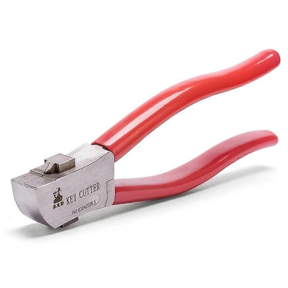 Key Cutter Tool - Stainless Steel Flat Key Cutting Pliers 0.5mm to 0.6mm, Key Duplicator Machine with Scale for Vehicle Car Keys
