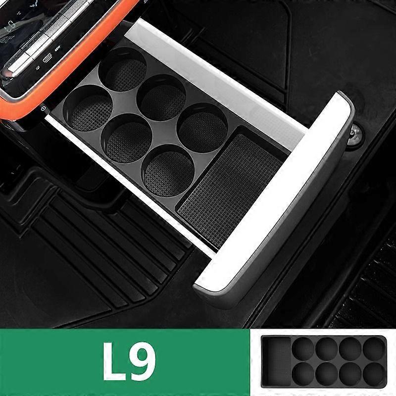 Car Refrigerator Stotage Box Beverage Anti Slip Holder Interior Accessories For Leading Ideal Li Xiang Auto L9 Max 2022 2023