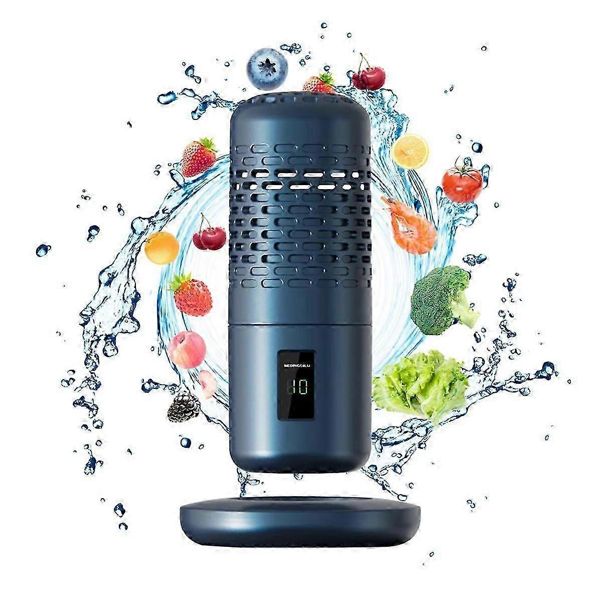 Fruit & Vegetable Cleaning Machine,Fruit & Vegetable Cleaner with Screen Display, for Vegetables, Meat, Tableware