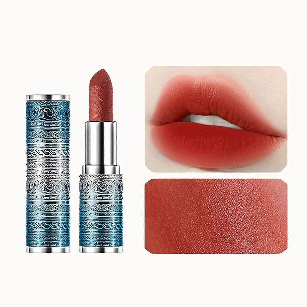 Yuliyula Embossed Lipstick, Color Fast, Waterproof and Moisturizing Lipstic