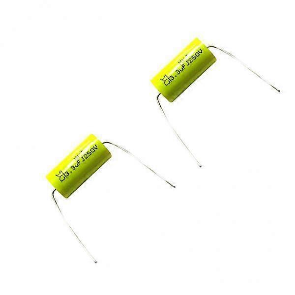 3x 3.3uF 250V μη πολωμένη μονάδα ενισχυτή πυκνωτών crossover ήχου