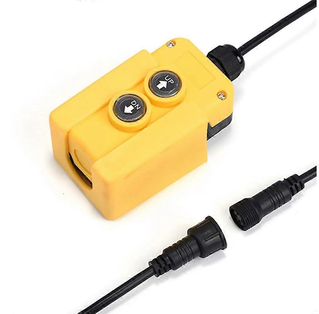 2025 Latest Model  Dump Trailer Remote Control Switch, DC 12V 2 Button Pendant