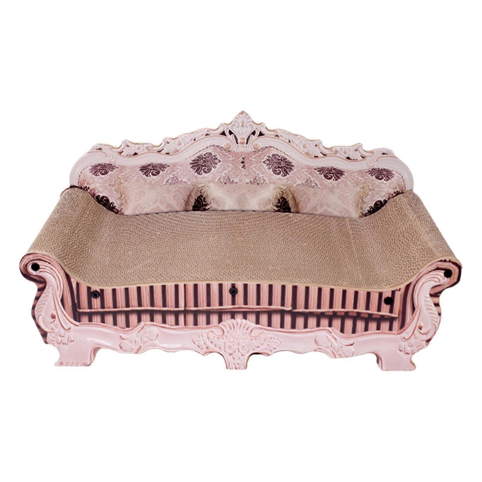 Cat Scratching Pad Cat Sofa Scratching Post 20 x 9.5 x 9.5 Inch Sleeping Nest for Kittens