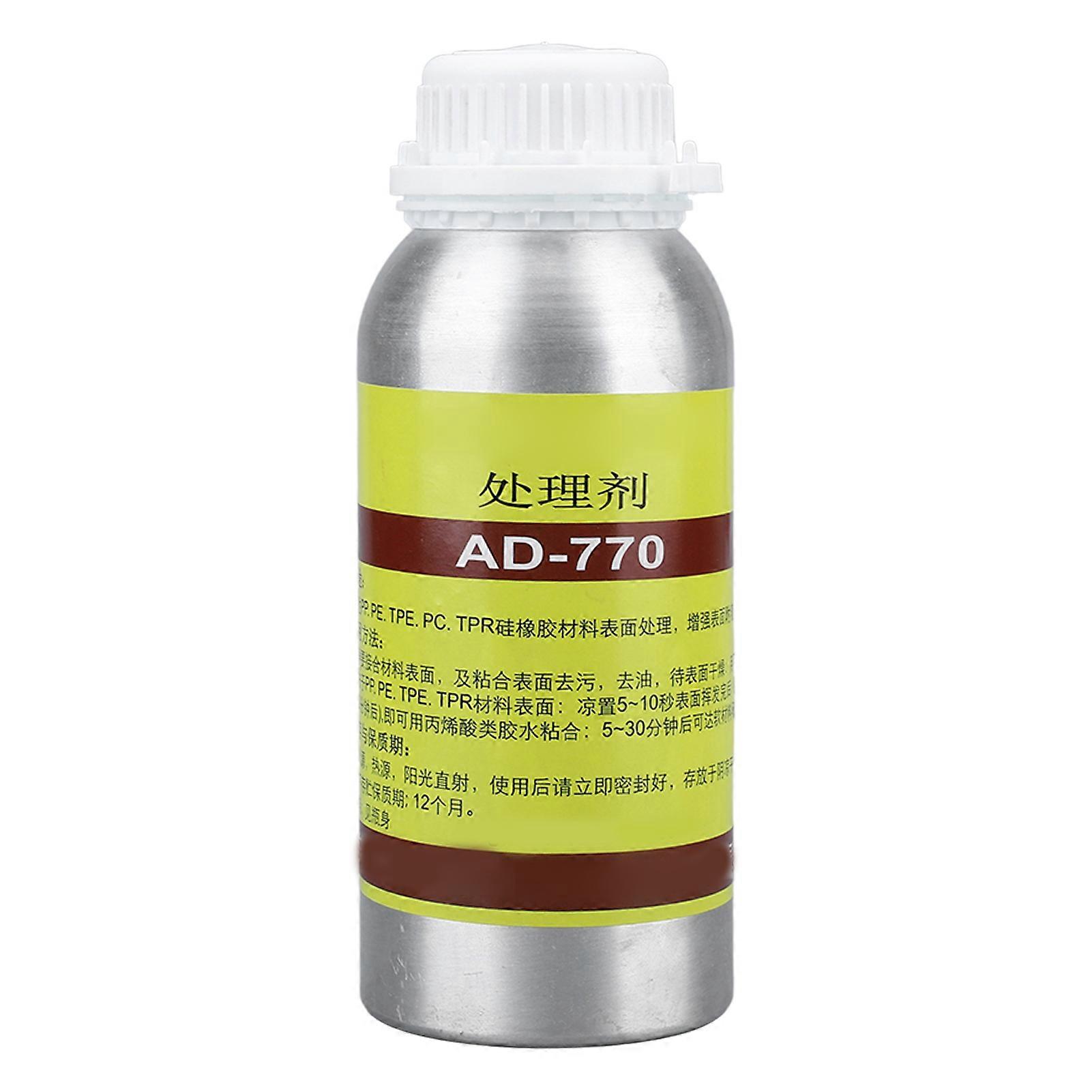 Glue Accelerator 500ml Powerful Fast Curing Adhesion Enhancer Promoter Adhesive Activator for PP PE TPE PC TPR