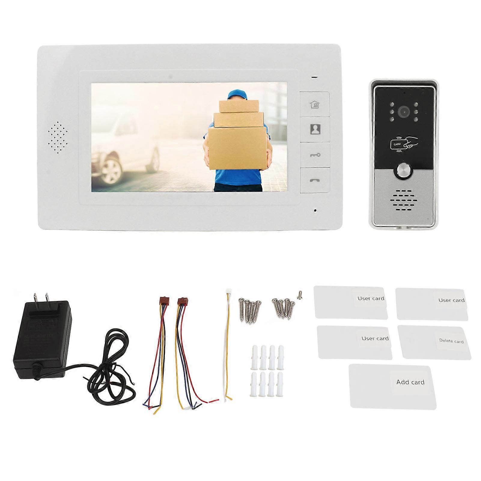 Wired Video Intercom Doorbell System - 7