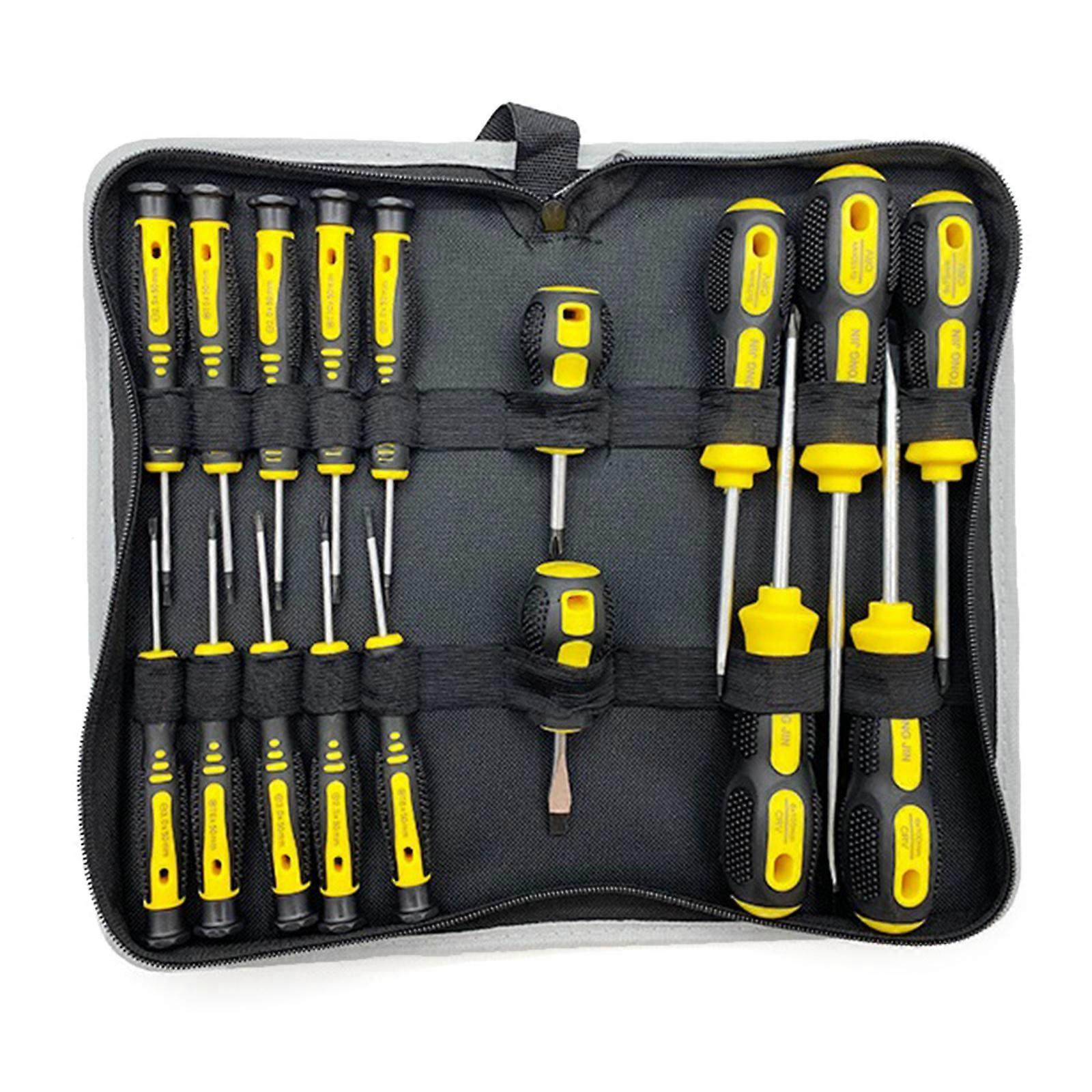 Flat Crossing Screwdriver Set Magnetic Kit for Computer PC Laptop Tablet Game Consoles Computer PC Laptop Tablet Accessories