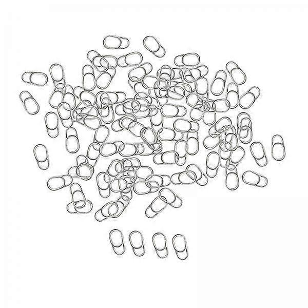 Stainless Steel Fishing Split Rings And Snaps Combo Pack