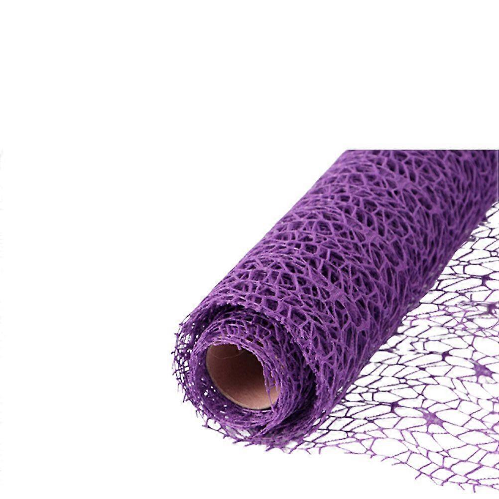 Kindergarten DIY Gauze Roll Bright Color Jacquard Net Handmade Net Yarn Charm Door Curtain Background Layout Mesh Gauze Pendant Flower Packaging Craft