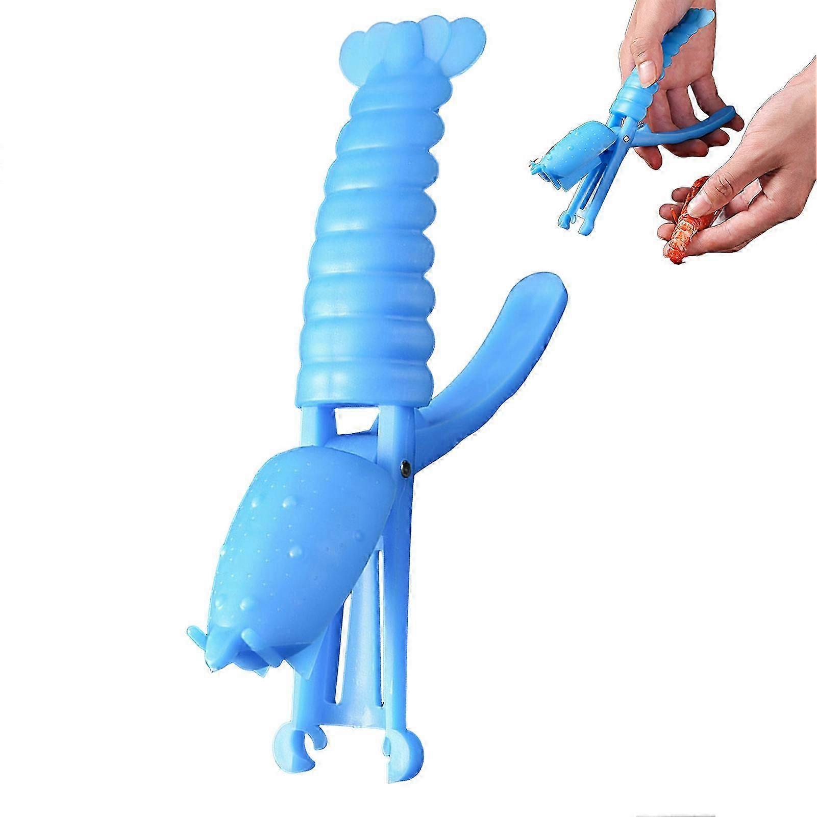 2025 Universal Crawfish Sheller Tool - Easy Shrimp Tail Peeler, Blue