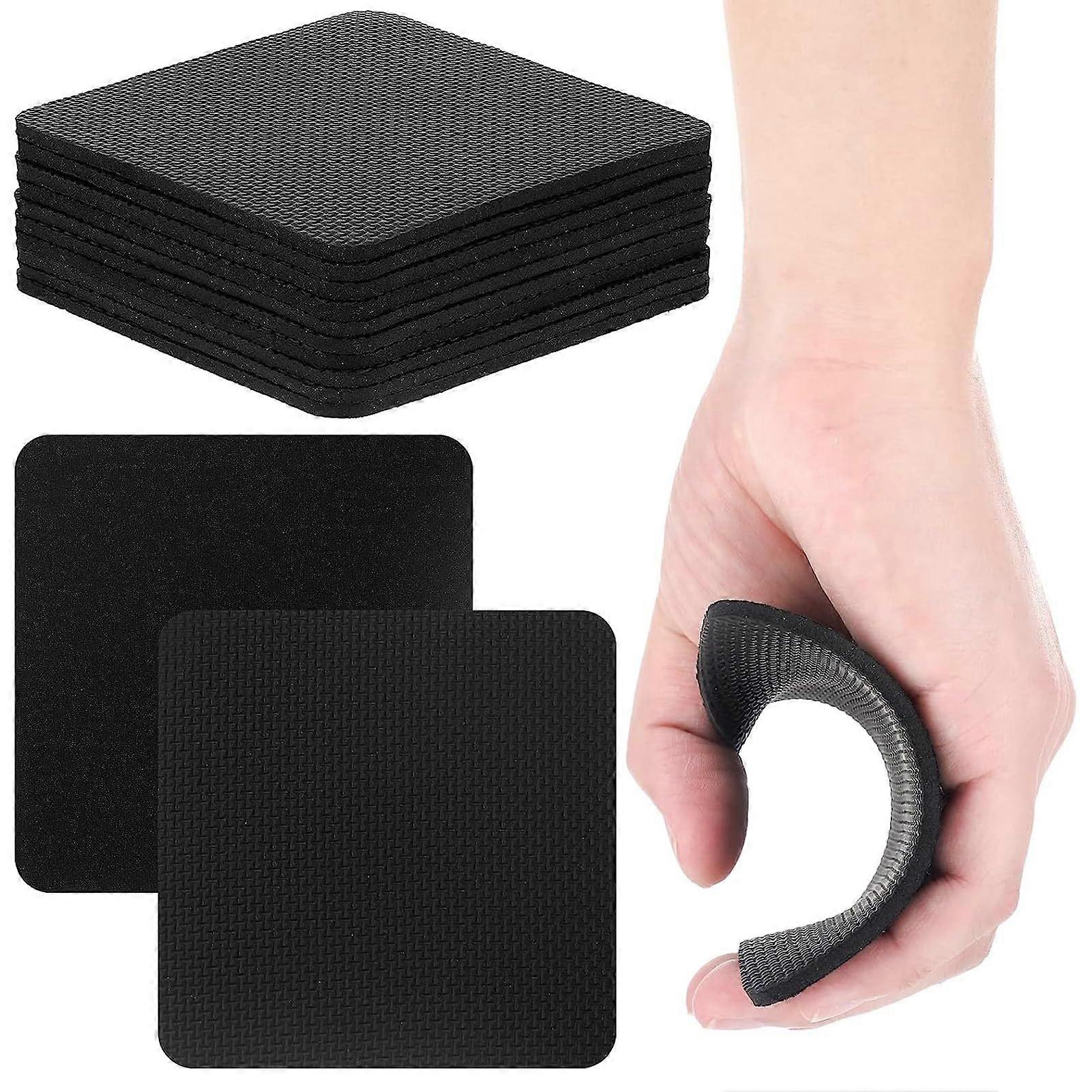 Grip Pads Pack Of 10 Neoprene For Weightlifting And Cross Training Black For Men