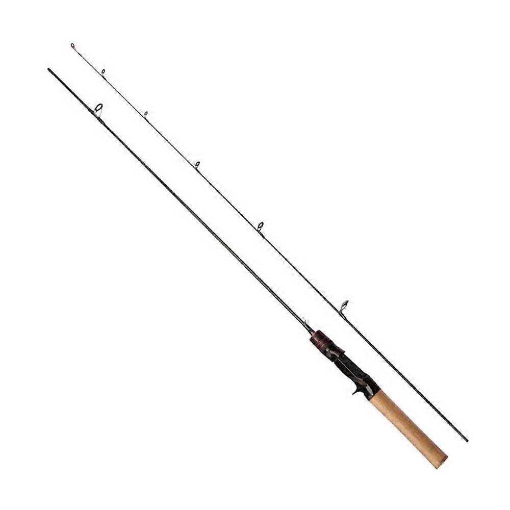 Ultraleichte 1,8 m Lange Angelrute Ergonomisches Design für Angler - Komfortable 1.8 m Kohlefaser Rute für Süßwasser