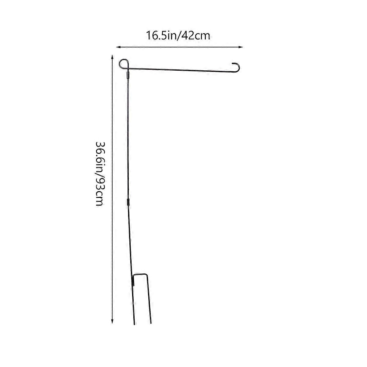 Decorative Flag Holder Small Flag Clip Flagpole Accessories 1Set