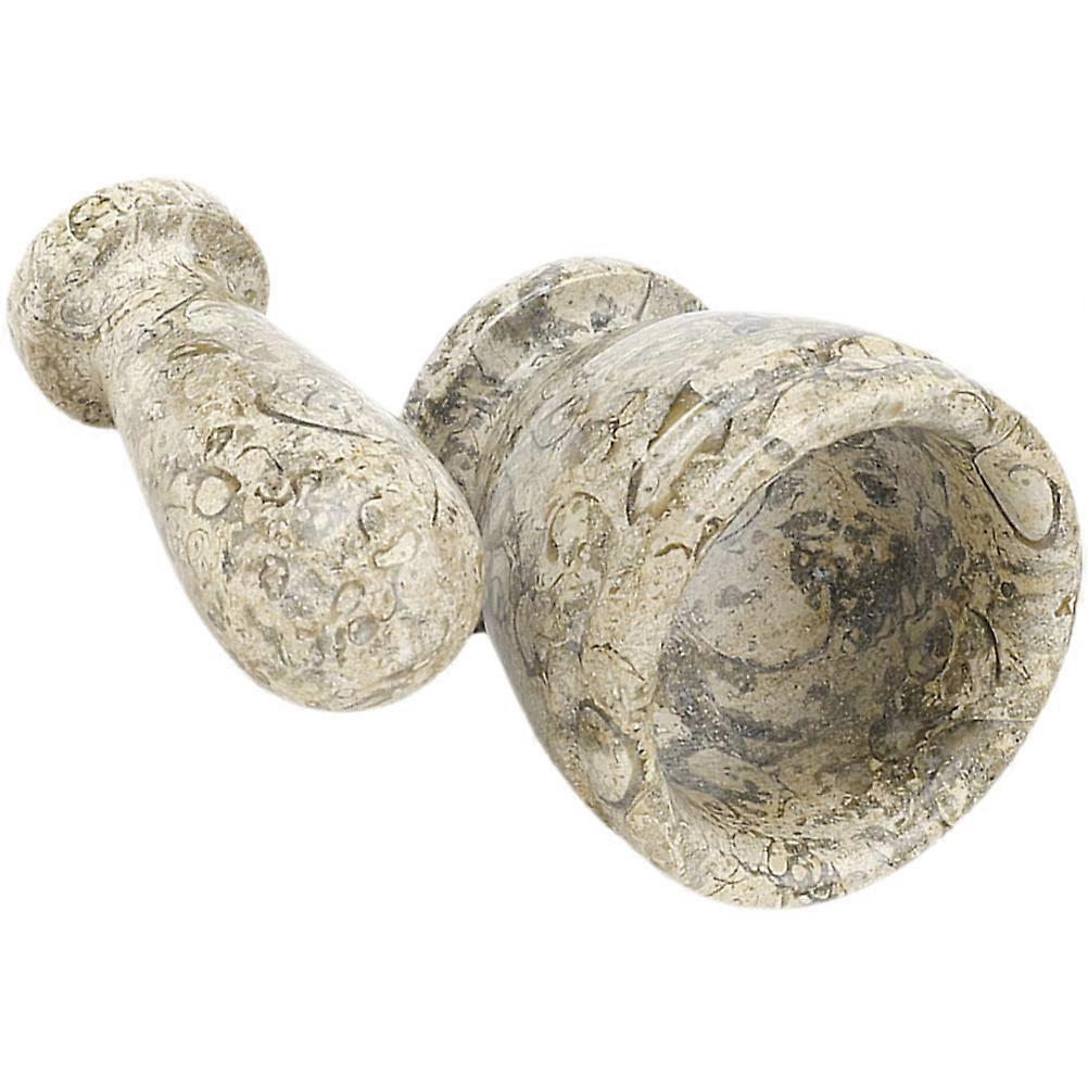 Grinding Bowl Manual Garlic Tamper And Pestle Cooking 7 5x7 5x7 5cm Crushing Flavor Extraction 1Set