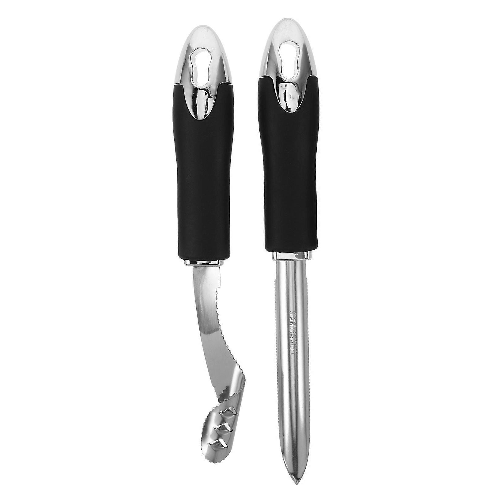 Core Removal Tool Rust Resistance Chili Pepper Remover for Home Cooks Serrated Edges 2Pcs