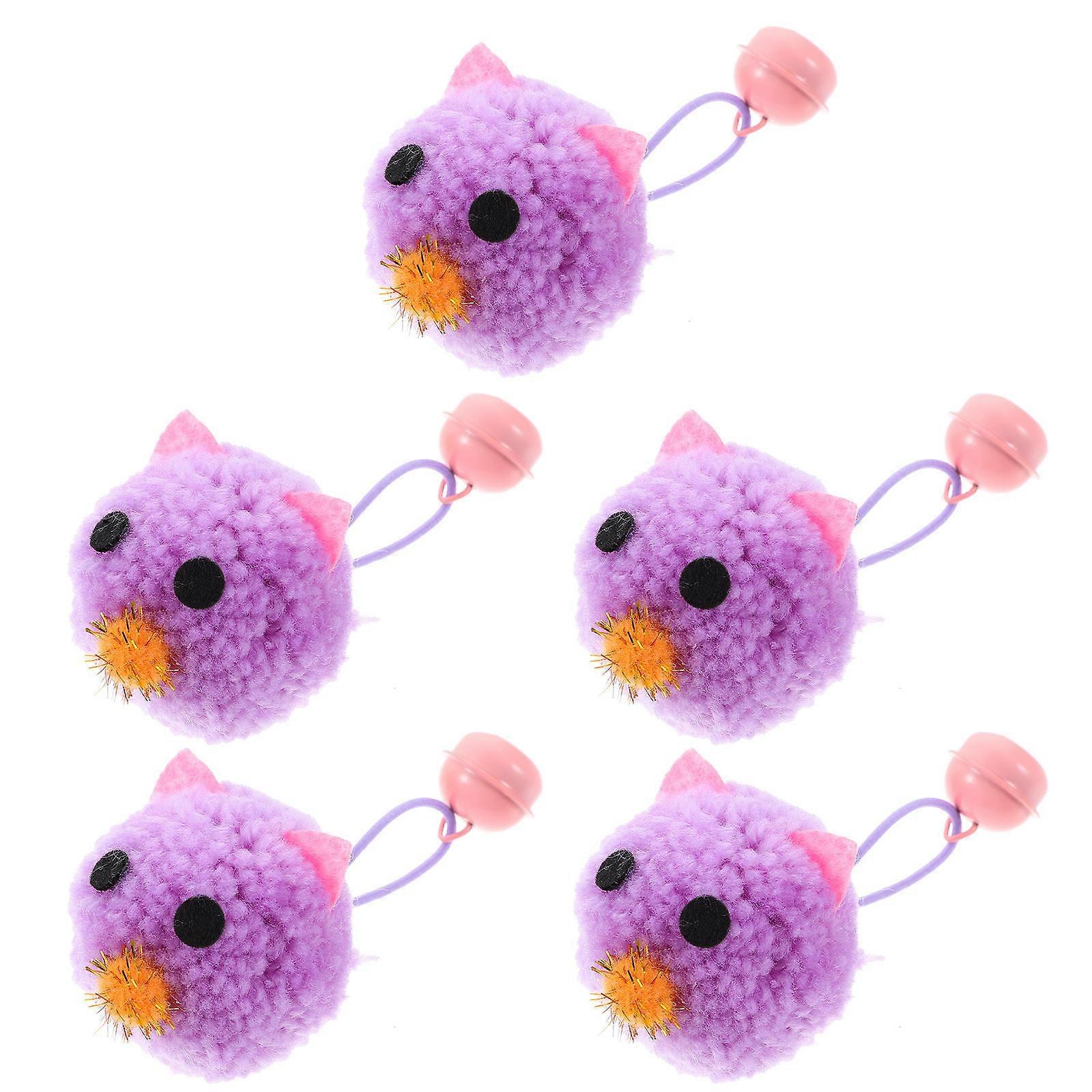 Mice Cat Toys Cat Activity Toys Mice Shaped for Physical Exercise 5Set