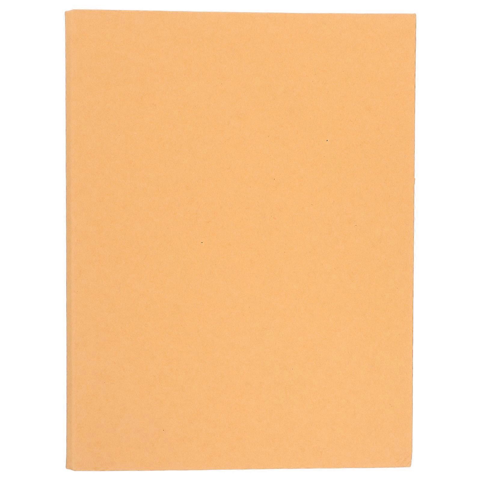 Loose-Leaf Notebook Binder Kraft Paper Cover For Business Presentations Students Rectangular Shape Refillable 1 Set