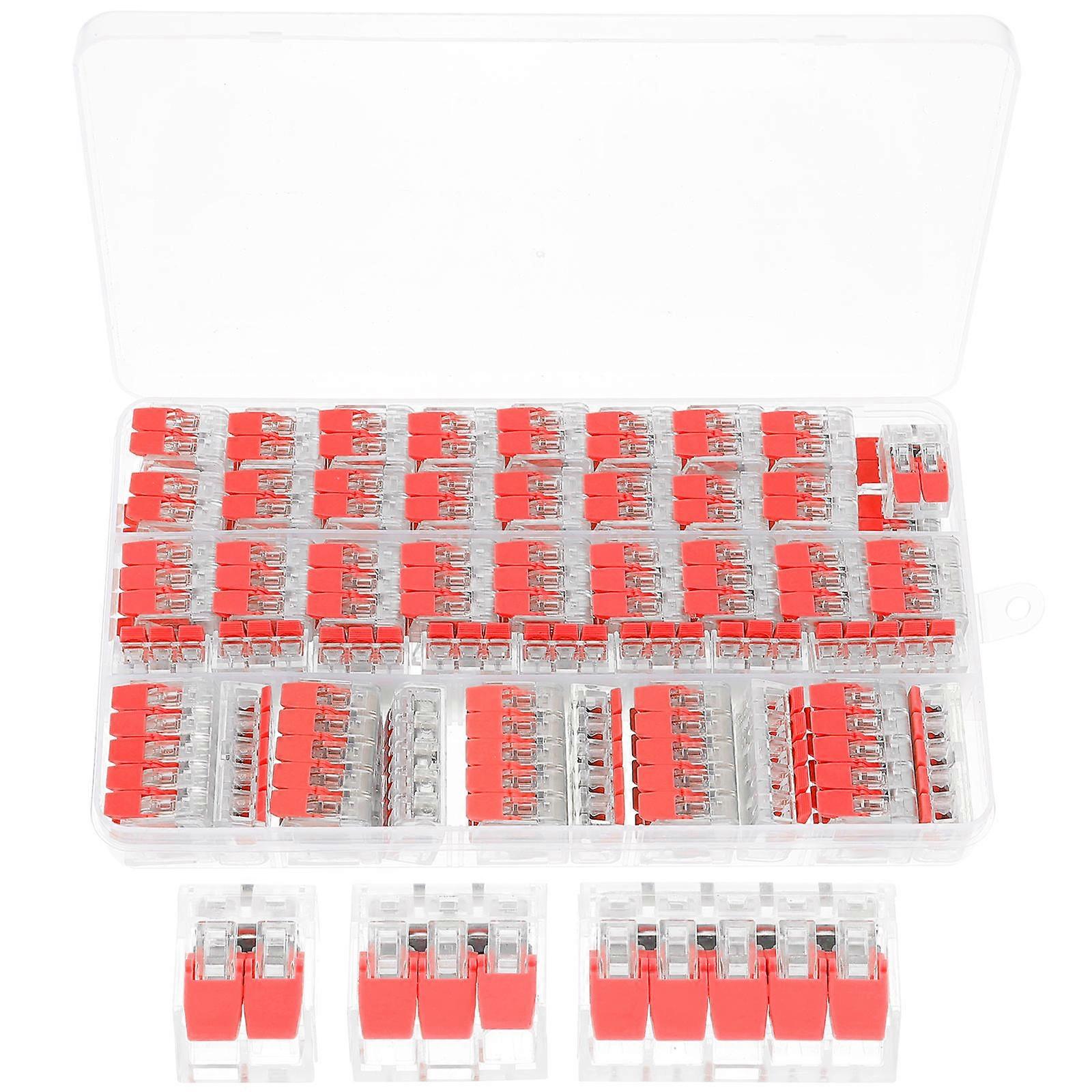 Lever Wire Connectors Set Electrical Wire Wiring 75Pcs