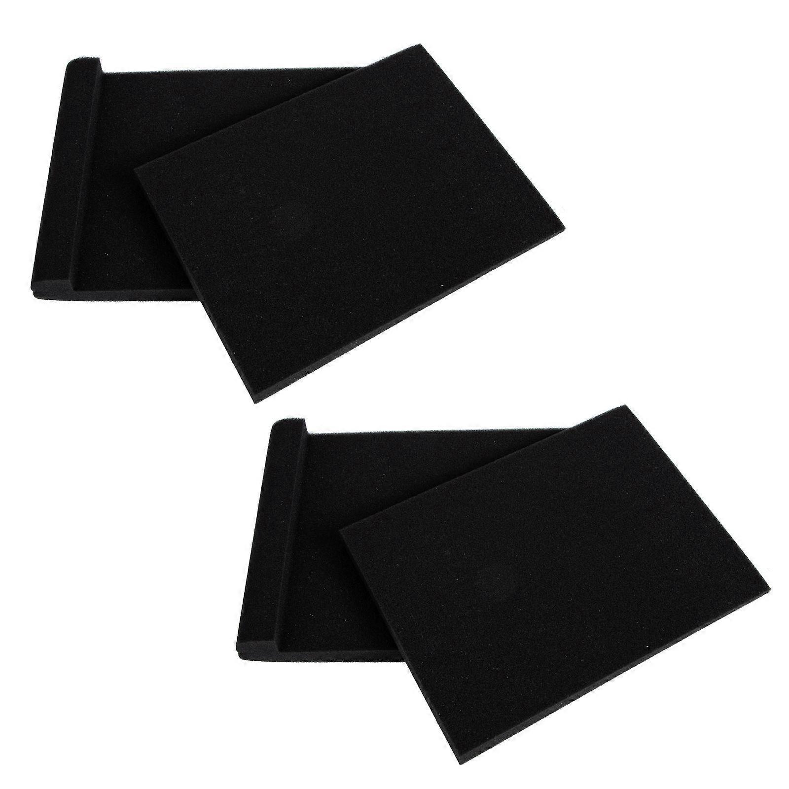 Soundproof Pads Speakers Speaker Acoustic Isolation Pads Studio Monitor Noise Elimination 11x7.47x1.57inch High-density Foam 2Pack