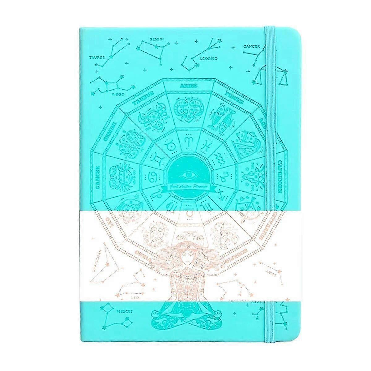 2024 Daily Planner for Life Goals - Undated Weekly, Monthly, Yearly Calendar Organizer Notebook for Fitness and Yoga Habits
