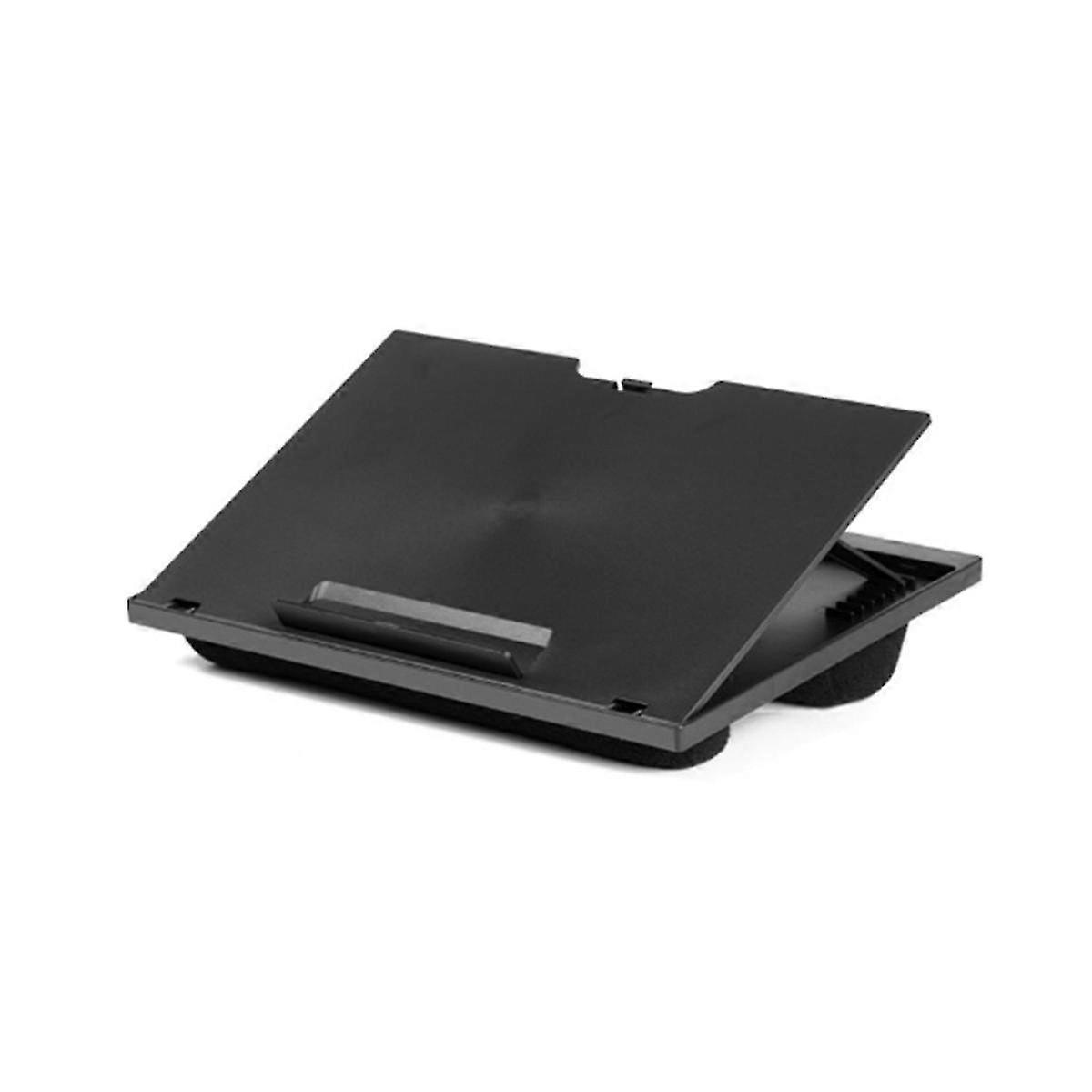 Adjustable Lap Desk with 8 Angles & Dual Cushions Laptop Stand for Work or Study