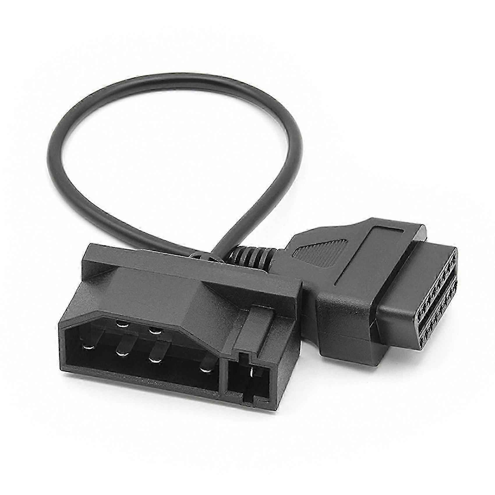 Automobile 7 to 16 Pin Car OBD2 Extension Cable Connectors Diagnostic Tool