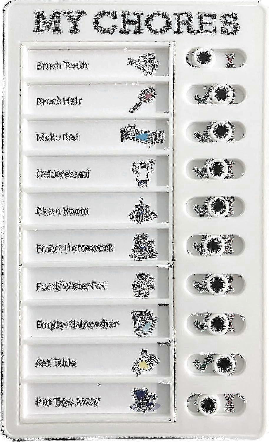 Reusable Daily Planner Board for Kids - Chore Chart